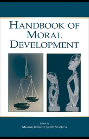 Cover of Handbook of moral development by Melanie Killen