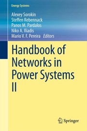 Front cover of Handbook of Networks in Power Systems II by Alexey Sorokin