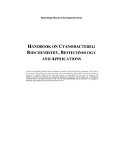 Front cover of Handbook on cyanobacteria by Percy M. Gault