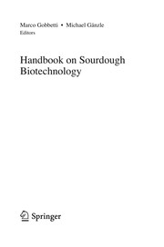 Front cover of Handbook on Sourdough Biotechnology by Marco Gobbetti