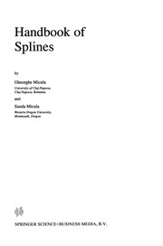 Front cover of Handbook of Splines by Gheorghe Micula