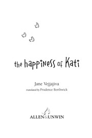 Front cover of The happiness of Kati by Jane Vejjajiva