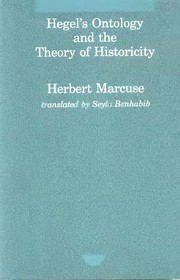 Front cover of Hegel's ontology and the theory of historicity by Herbert Marcuse