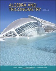Front cover of Algebra and Trigonometry by James Stewart
