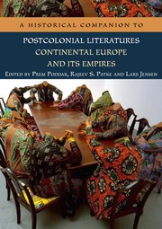Front cover of A historical companion to postcolonial literatures by Prem Poddar