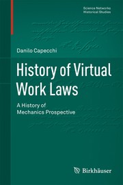 Front cover of History of Virtual Work Laws by Danilo Capecchi