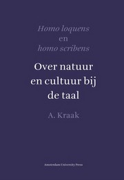 Front cover of Homo loquens en homo scribens by A. Kraak