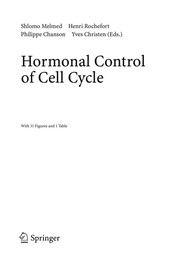 Front cover of Hormonal Control of Cell Cycle by Shlomo Melmed