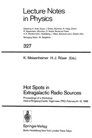 Front cover of Hot spots in extragalactic radio sources by K. Meisenheimer