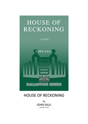 Front cover of House of reckoning by John Saul
