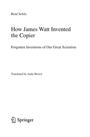 Cover of How James Watt invented the copier by René Schils