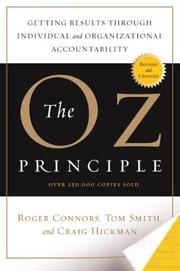 Cover of The Oz principle by Roger Connors
