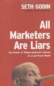 Cover of All marketers are liars by Seth Godin