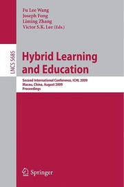 Cover of Hybrid Learning and Education by Fu Lee Wang