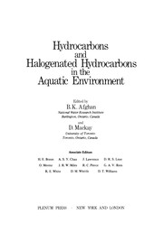 Front cover of Hydrocarbons and Halogenated Hydrocarbons in the Aquatic Environment by B. K. Afghan