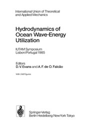 Front cover of Hydrodynamics of Ocean Wave-Energy Utilization by David V. Evans