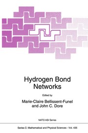 Front cover of Hydrogen Bond Networks by Marie-Claire Bellissent-Funel