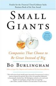 Cover of Small Giants by Bo Burlingham