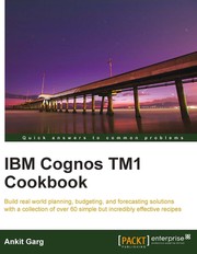 Front cover of IBM Cognos TM1 cookbook by Ankit Garg