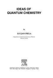 Front cover of Ideas of quantum chemistry by Lucjan Piela