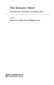 Cover of The imitative mind by Prinz, Wolfgang
