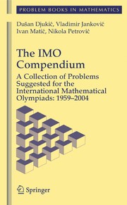 Front cover of The IMO compendium by International Mathematical Olympiad.