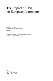 Front cover of The Impact of HST on European Astronomy by F. Duccio Macchetto