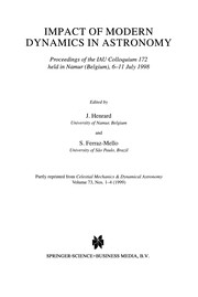 Front cover of Impact of Modern Dynamics in Astronomy by J. Henrard