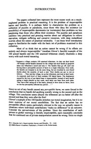 Front cover of Imperceptible harms and benefits by Michael J. Almeida