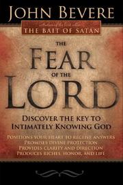 Front cover of The fear of the Lord by John Bevere