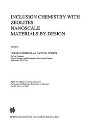 Front cover of Inclusion Chemistry with Zeolites: Nanoscale Materials by Design by Norman Herron