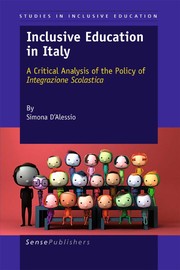 Front cover of Inclusive education in Italy by Simona D'Alessio