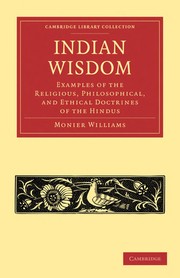 Cover of Indian wisdom by Monier-Williams, Monier Sir