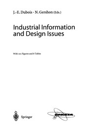 Front cover of Industrial Information and Design Issues by Jacques-Emile Dubois
