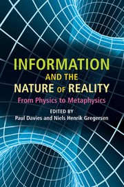 Front cover of Information and the nature of reality by Paul Davies