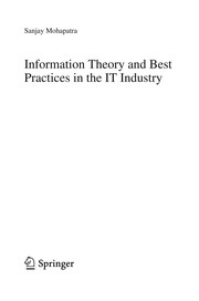 Cover of Information Theory and Best Practices in the IT Industry by Sanjay Mohapatra