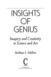 Front cover of Insights of Genius by Arthur I. Miller