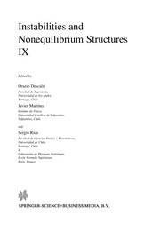 Cover of Instabilities and Nonequilibrium Structures IX by Orazio Descalzi