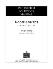 Cover of Instructor solutions manual Sears and Zemansky's University physics by A. Lewis Ford