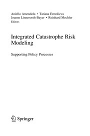 Cover of Integrated Catastrophe Risk Modeling by Aniello Amendola
