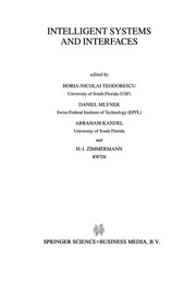 Front cover of Intelligent Systems and Interfaces by Horia-Nicolai Teodorescu