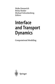 Cover of Interface and Transport Dynamics by Heike Emmerich