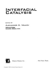 Cover of Interfacial catalysis by Alexander G. Volkov