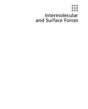 Cover of Intermolecular and surface forces by Jacob N. Israelachvili