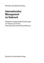 Front cover of Internationales Management im Umbruch by Michael-Jörg Oesterle