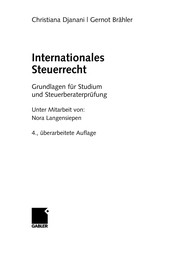 Cover of Internationales Steuerrecht by Christiana Djanani