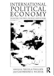 Cover of Past, present & future of international political economy (IPE) by Nicola Phillips