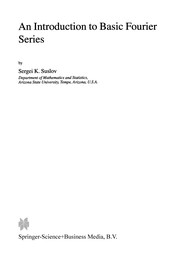 Cover of An Introduction to Basic Fourier Series by Sergei K. Suslov