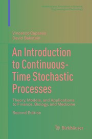 Cover of An Introduction to Continuous-Time Stochastic Processes by Vincenzo Capasso