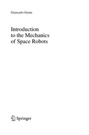 Front cover of Introduction to the Mechanics of Space Robots by Giancarlo Genta